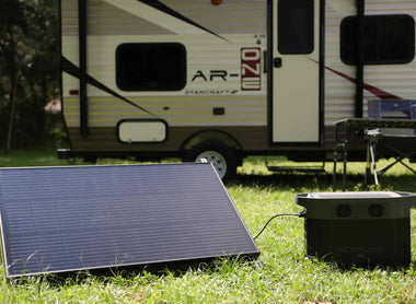 How to use Solar Panels to Charge Your RV Battery?