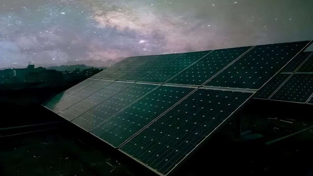 This solar panel generates electricity at night, how does it do that? - SHIELDEN