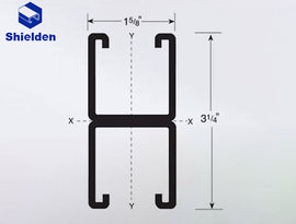 Back to Back Slotted Strut Channel 1-5/8