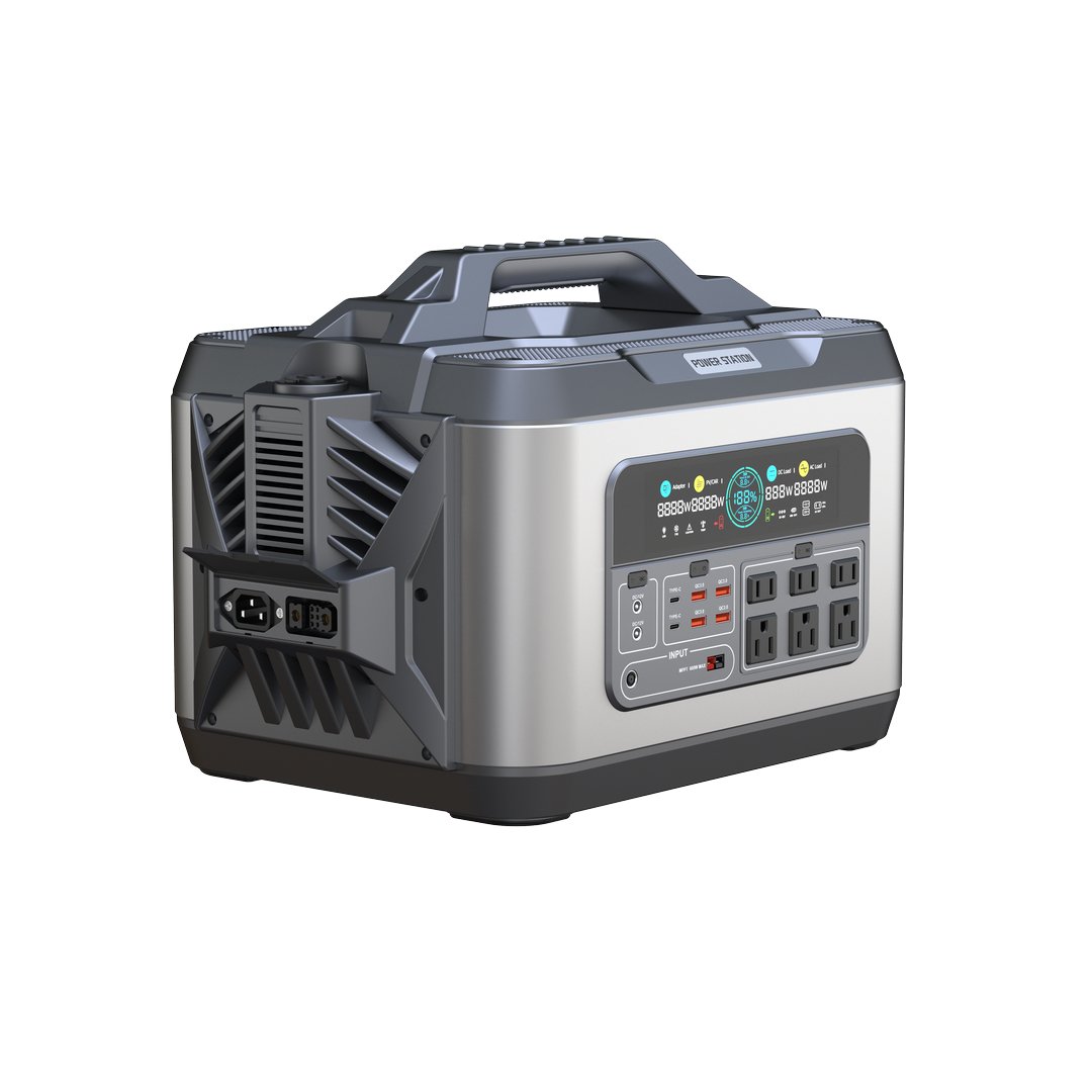 M2200l-S 2200w 2160wh Camping Battery Fast Charging 100% Power Takes 1.5 Hours