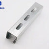 316 Stainless Steel Slotted Strut Channel 1-5/8 inch x 1-5/8 inch x 10 ft - SHIELDEN CHANNEL