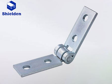 4-Hole Adjustable Angle Hinge Connection - 100pcs Package - SHIELDEN CHANNEL