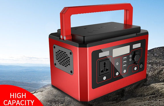 500 W Portable Power Station 520C, 499.6 Wh Energy Storage Power Supply
