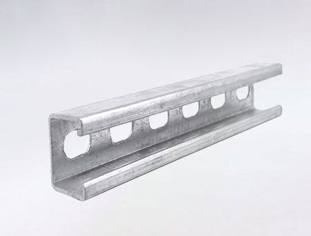 Aluminum Slotted Strut Channel 1-5/8" x 1-5/8" x 10 ft - SHIELDEN