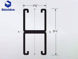 Back to Back Slotted Strut Channel 1-5/8