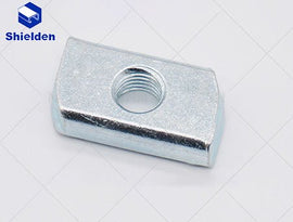 Electro-Galvanized strut spring nuts 1/2