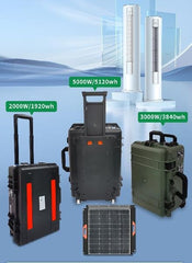 Trolley Box Type Outdoor Portable Power Station 2000/3000/5000w - SHIELDEN