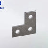 unistrut brackets 3 holes 90 degrees plate - 100pcs Package - SHIELDEN CHANNEL