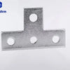 unistrut brackets T 4 holes plate - 200pcs Package - SHIELDEN CHANNEL